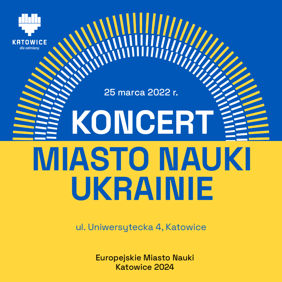Koncert charytatywny „Miasto Nauki Ukrainie”