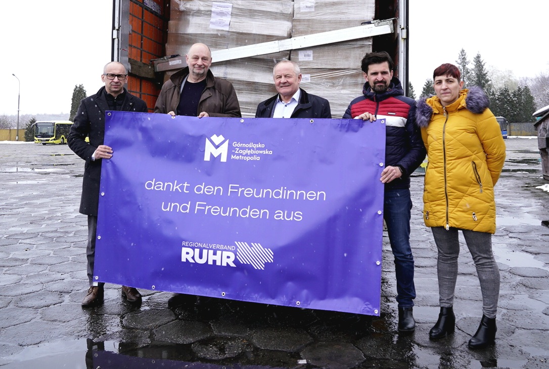 Łóżka i śpiwory dla obywateli Ukrainy! Zagłębie Ruhry odpowiedziało na prośbę Metropolii