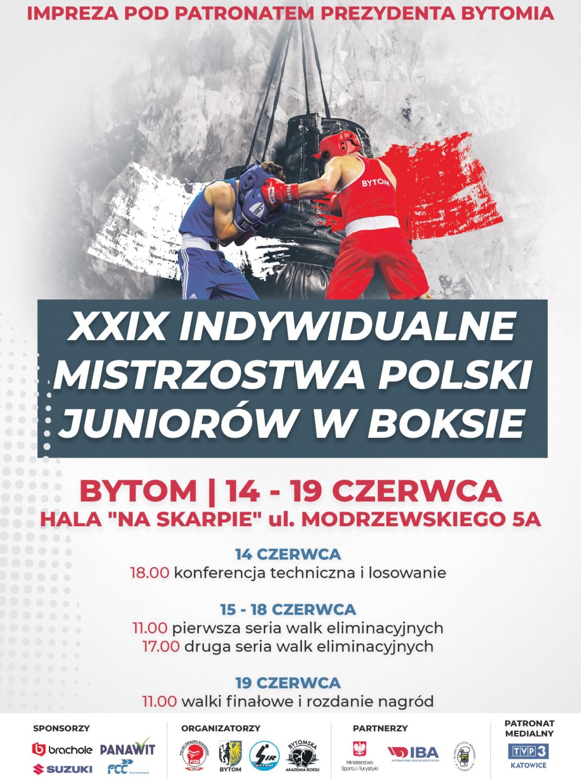 Wielkie bokserskie święto w Bytomiu. Zapraszamy na Mistrzostwa Polski Juniorów w boksie