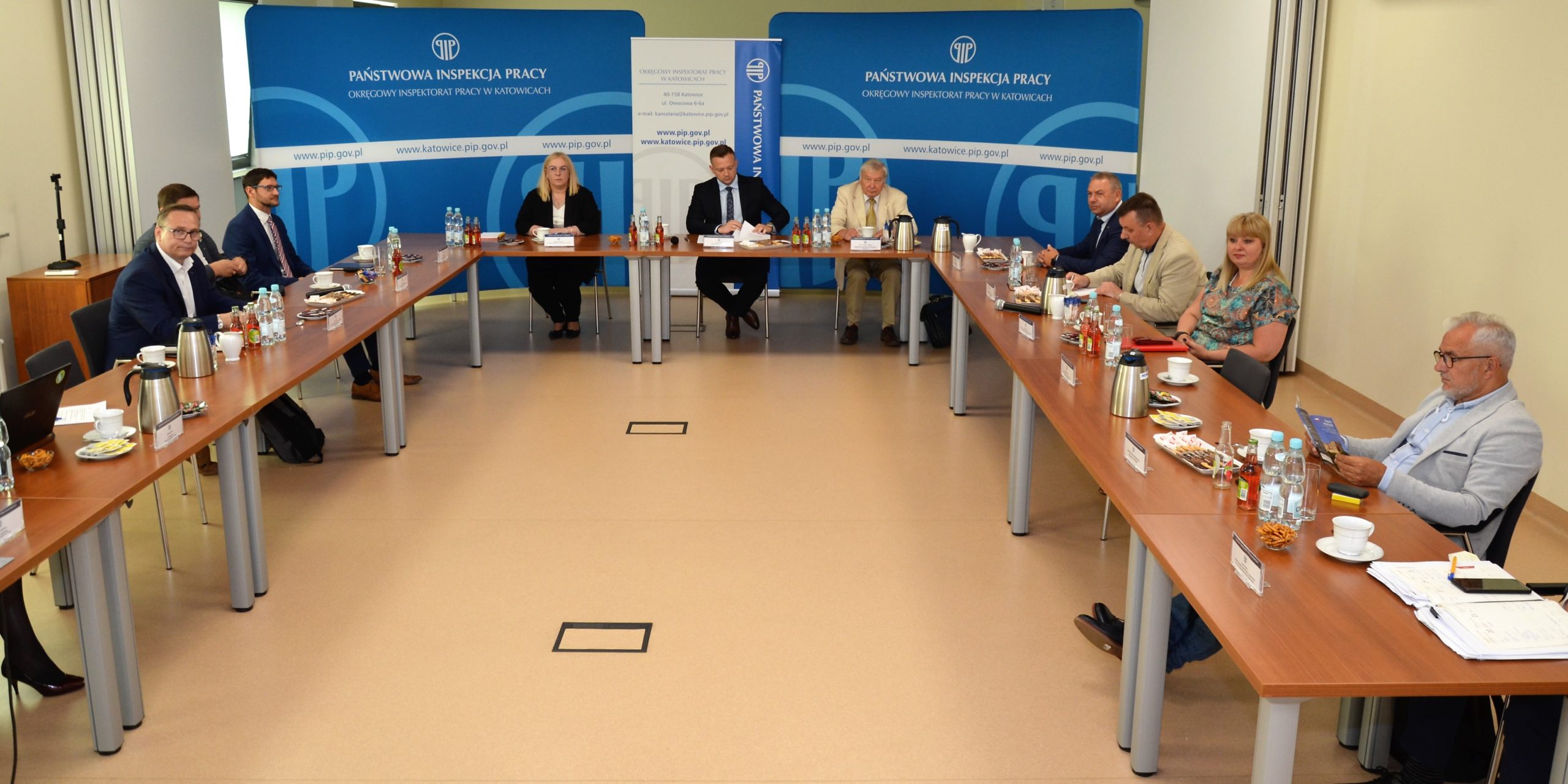 Posiedzenie Śląskiej Rady do Spraw Bezpieczeństwa Pracy przy Okręgowym Inspektorze Pracy w Katowicach