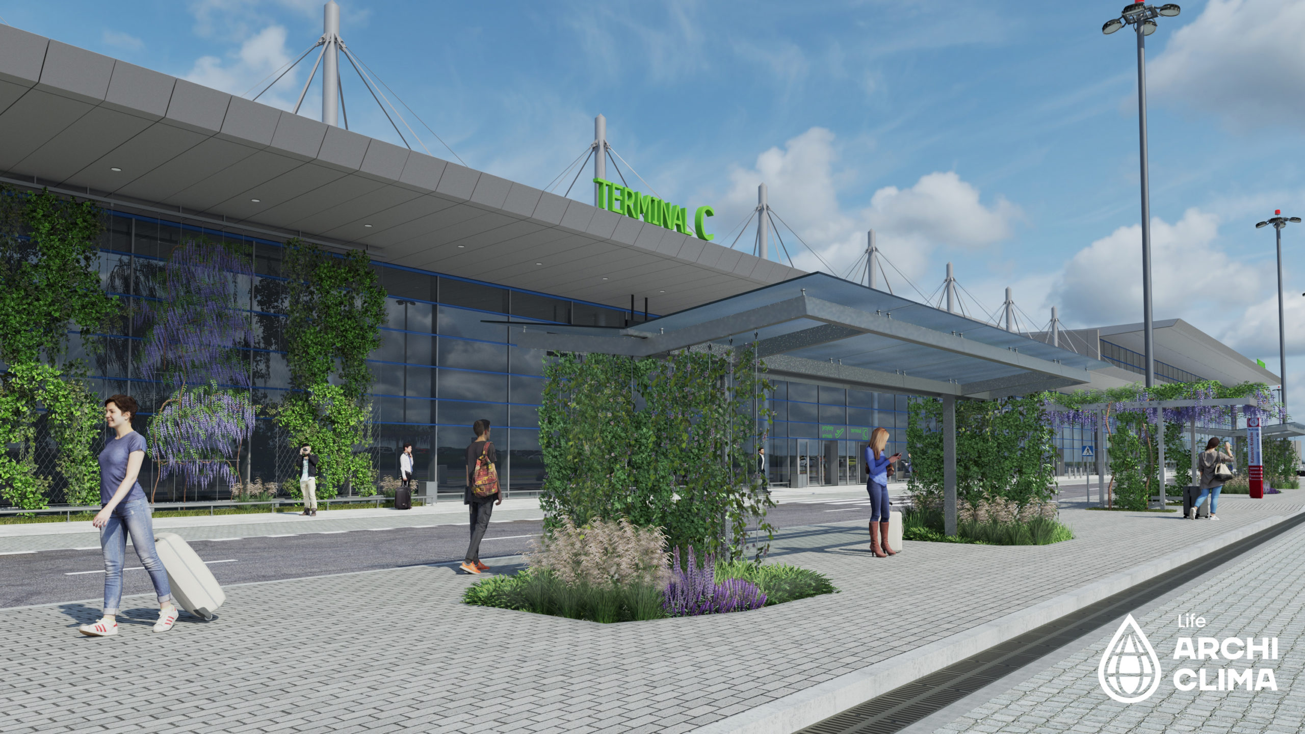 Lotnisko w Pyrzowicach obrośnie zielenią